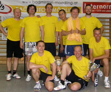 KBA-Wanderpokal-Sieger: Mannschaft KAPSCH I und II firmcup08_40hp